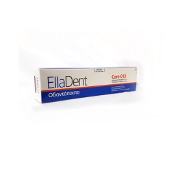 EllaDent Care 012 Toothpaste Οδοντόπαστα Κατά Της Οδοντικής Πλάκας 75ml