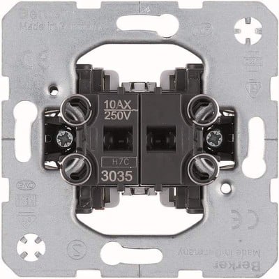 Berker Double Switch 10Ax 250V~