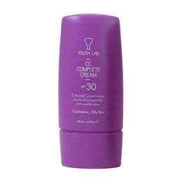 Youth Lab. CC Complete Cream SPF30 Ενυδατική Κρέμα Προσώπου με Χρώμα για Μικτές/Λιπαρές Επιδερμίδες, 40ml