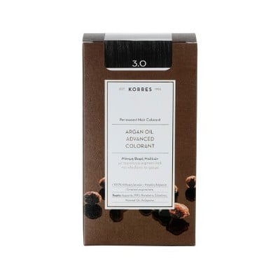 Korres Argan Oil Advanced Colorant Μόνιμη Βαφή Μαλ