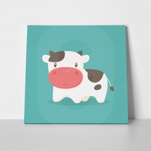 Cute cow cartoon 555752236 a