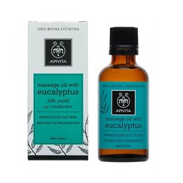 Apivita Eucalyptus Λάδι Μασάζ για το Χειμώνα με ευκάλυπτο & δεντρολίβανο 50ml
