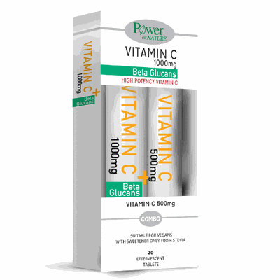 Power of Nature Promo Pack Vitamin C 1000mg Beta G