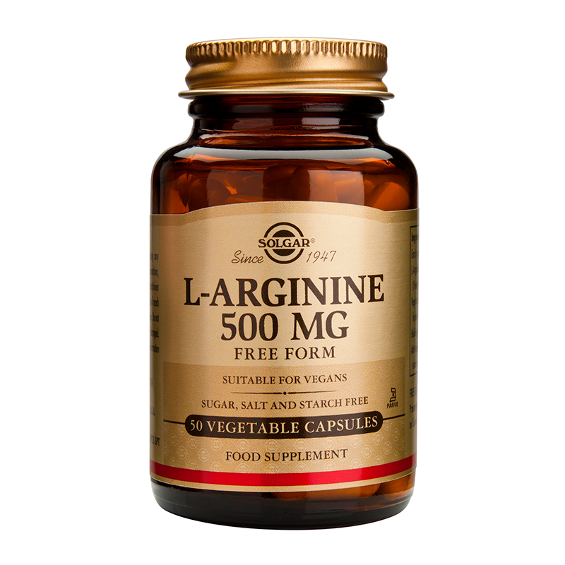 L-Arginine 500mg veg. caps/1000mg tablets