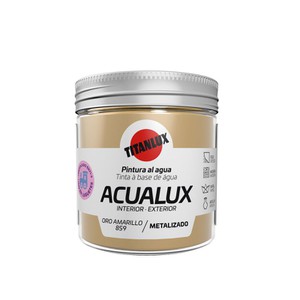 Acrylic Mettalic Paint Acualux Titan