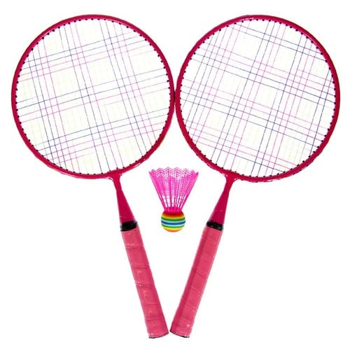 Reket Badminton Roza Lopta