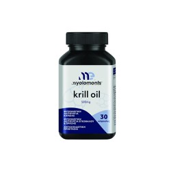 My Elements Krill Oil Συμπλήρωμα Διατροφής Για Την Καλή Λειτουργία Της Καρδιάς Της Όρασης & Του Εγκεφάλου 500mg 30 κάψουλες