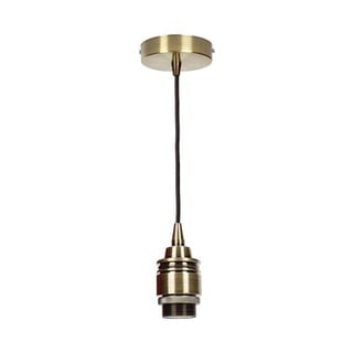 Rosette with E27 Socket Brass VΚ/03050/ABS