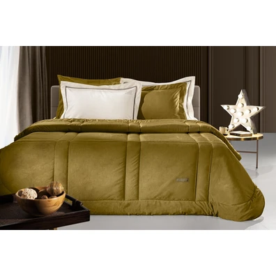Πάπλωμα Crystal Velvet Golden 180x220 guy Laroche 