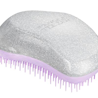 Tangle Teezer Detangling Hairbrush Wet And Dry Original Βούρτσα Μαλλιών Silver Glitter/Lilac