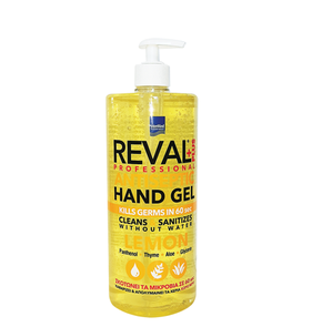 Reval Plus Lemon Antiseptic Hand Gel, 1Lt