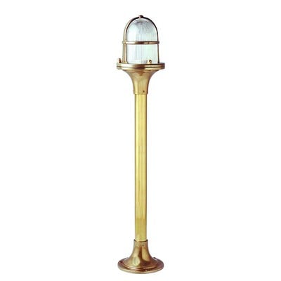 Brass Column Light Antique Height:88cm Ε27 Ip54