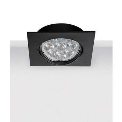 Recessed Spot Light Square Black Gu10