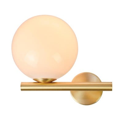 Wall Light Gold Ματτ 1Xε14 Max 15W