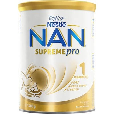 NAN Supreme Pro 1 Γάλα Σε Μορφή Σκόνης Για Βρέφη Από Τη Γέννηση, 400gr