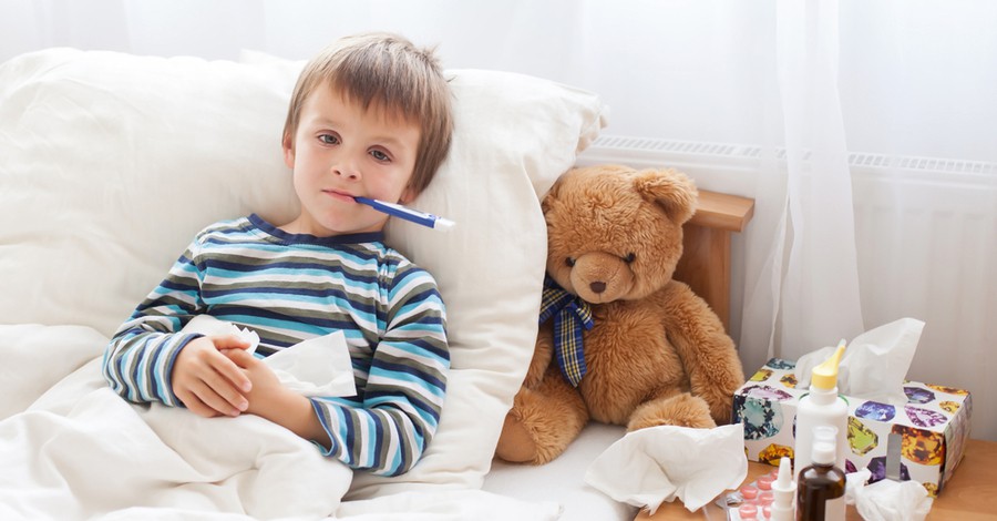 5-те най-често срещани заболявания при децата през зимата