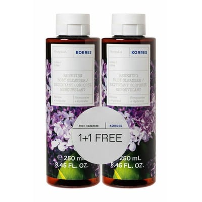 Korres Promo Set Lilac Shower Gel 250ml 1 + 1 Gift