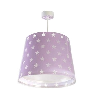Παιδικό Φωτιστικό Κρεμαστό Stars Lilac 81212L