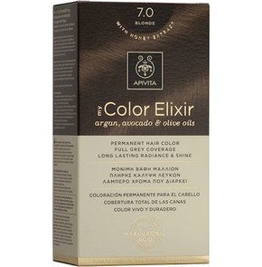 Apivita My Color Elixir Μόνιμη Βαφή Μαλλιών Νο 7.0
