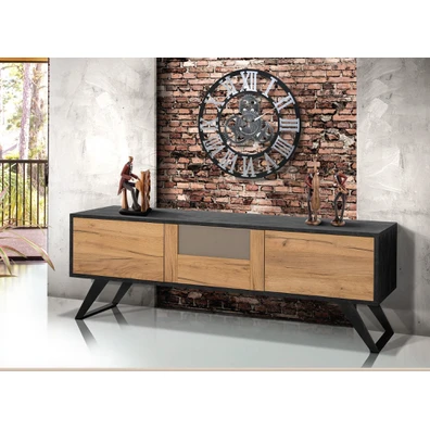 Έπιπλο TV Corner 160x55x45cm Μελαμίνη Με Επιλογή Χ