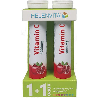 Helenvita Vitamin C 1000mg Pomegranate 20Tabs 1+1 