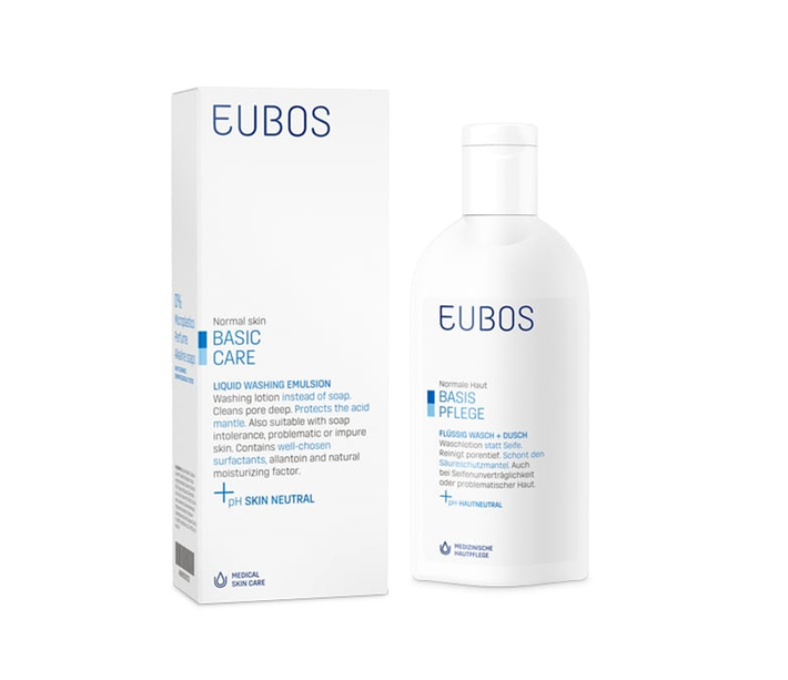 EUBOS LIQUID WASHING EMULSION BLUE 200ML