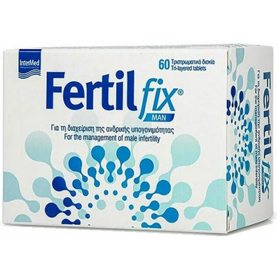 FERTILFIX FertilFix Για Τη Διαχείριση Της Ανδρικής Υπογονιμότητας 60 Κάψουλες