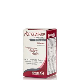 Health Aid Homocysteine Balance, Συμπλήρωμα Διατροφής Για Εξισορρόπηση Των Επιπέδων Ομοκυστεΐνης Στο Αίμα, 60tabs