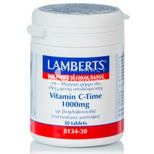 Lamberts Vitamin C 1000mg - Time Release, 30tabs