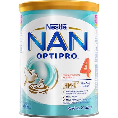 NAN Optipro 4 Ρόφημα Γάλακτος Σε Σκόνη Από Το Δεύτερο Χρόνο, 400gr