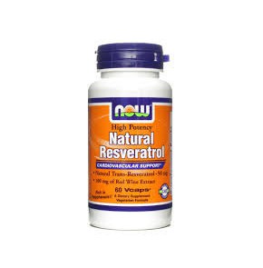 Now Foods Natural Resveratrol - Ισχυρές Αντιοξειδω