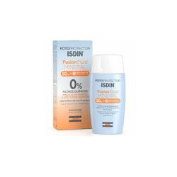 ISDIN Fotoprotector Fusion Fluid Mineral SPF50 Αντηλιακό Προσώπου Με Φυσικά Φίλτρα 50ml