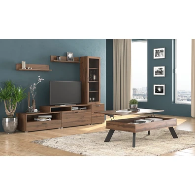 Living Room Complex 225x45x48cm Melamine No28 New 