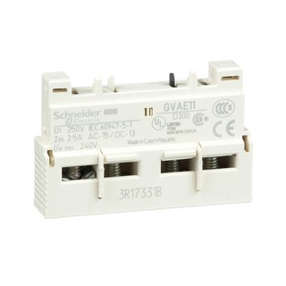Auxilary Contact Block Front Side  1No+1Nc - Gvae1