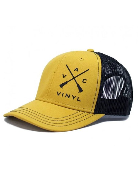 VINYL ART CLOTHING YELLOW BIG LOGO CAP