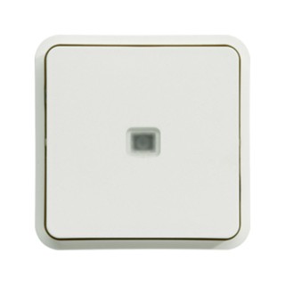 Cubyko IP55 Button Lighting Assembled White WNA023