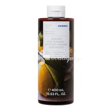 Korres Renewing Body Cleanser (Basil Lemon) - Αφρόλουτρο (Βασιλικός Λεμόνι), 400ml