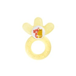Mam Cooler Teething Ring With Water 4+ Months Yellow 1 piece