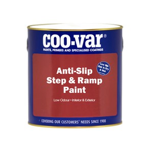 Αντιολισθητικό χρώμα για Σκάλες & Ράμπες, Anti-Slip Stemp & Ramp COO-VAR