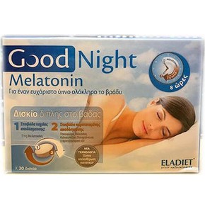 Eladiet Good Night Melatonin Συμπλήρωμα Διατροφής 