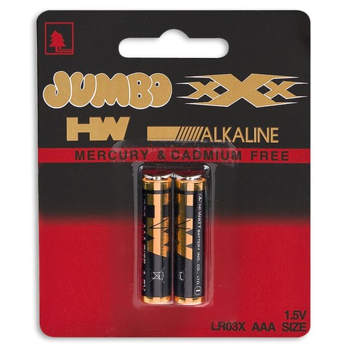 Bateri Jumbo Lr03Xaaa 1,5V/2 Cope