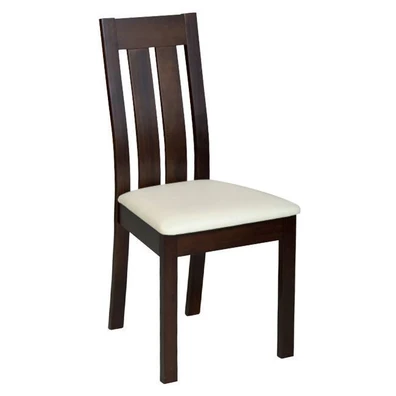 Σετ Καρέκλες 2 τμχ Οξιά/ PVC 45x52x97cm Rego Σκούρ