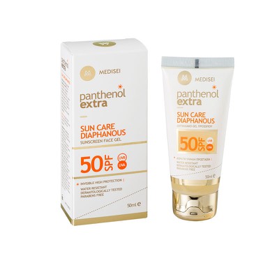 Panthenol Extra - Sun Care Diaphanous Face Gel SPF50 - 50ml