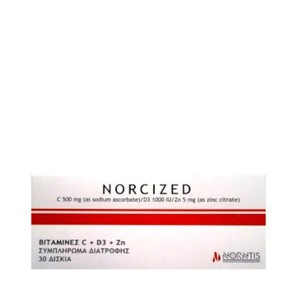  Norntis Norcized Vitamin C , Vitamin D3 & Zinc Ci