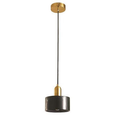 Pendant Light 1Χε27 Ø15X18 Gold/Green