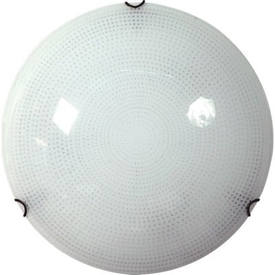 Ceiling Light 3 Lights Ε27 White With Drawings Φ40