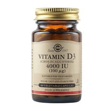 Solgar Vitamin D3 4000 IU (100 µg) Συμπλήρωμα Διατ