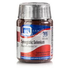  Quest Synergistic SELENIUM 200μg (& Vitamin C & E), 30tabs 