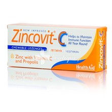 Health Aid ZINCOVIT - C μασώμενη, 60 tabs