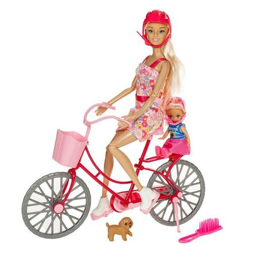 Loder kukull ne biciklet dhe femije